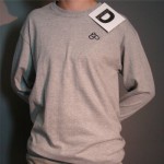T-shirt manches longues gris