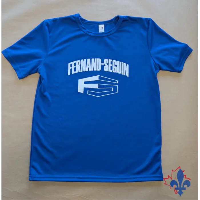 T-shirt performance de gym royal T-shirt performance de gym royal