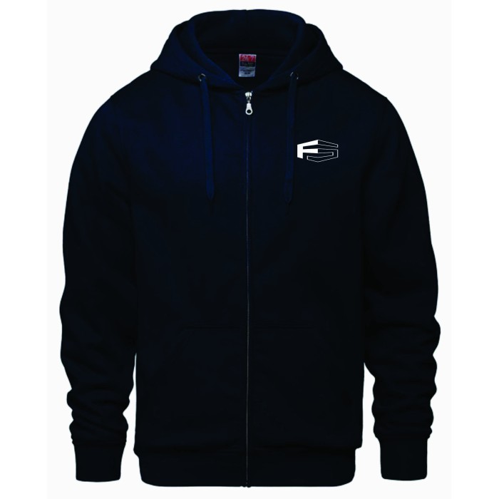 Veste à capuchon marine