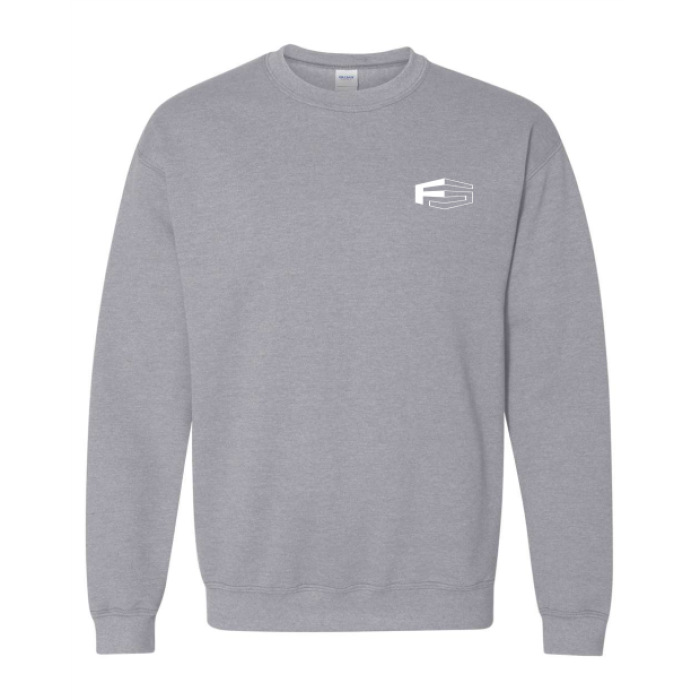 Molleton col rond gris