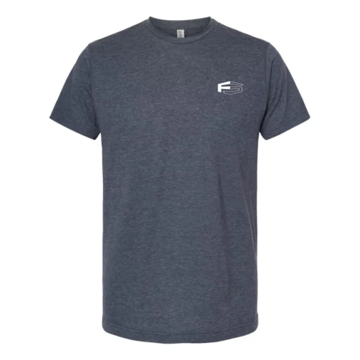 T-shirt marine chiné T-shirt marine chiné