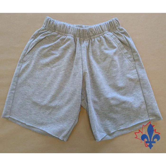 Optionnel: Short tout aller gris avec poches