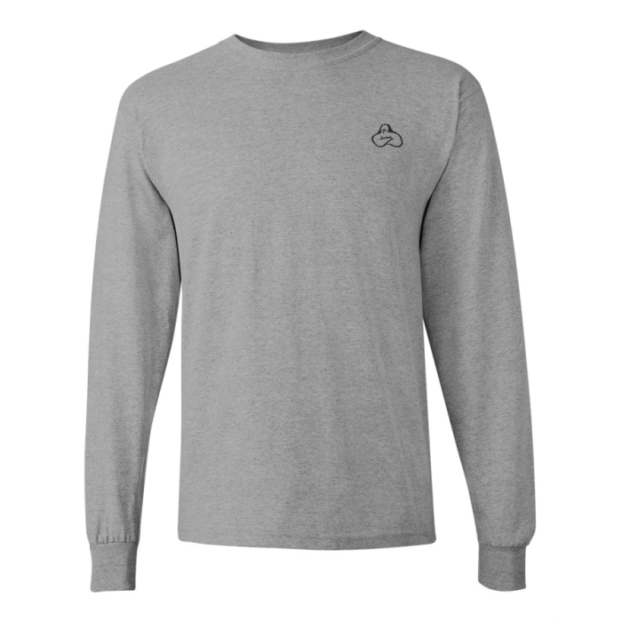 T-shirt manches longues gris