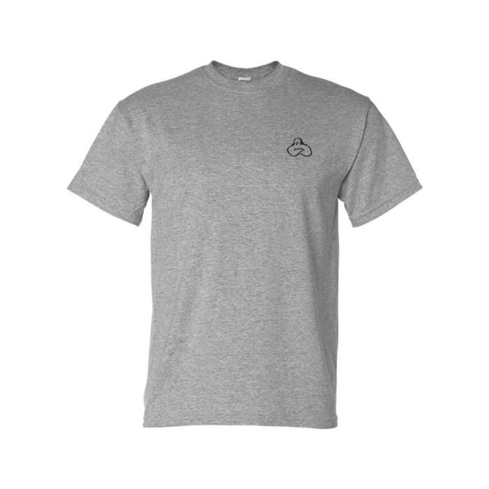 T-shirt de base gris