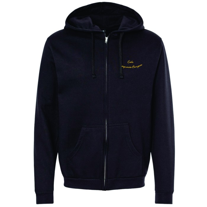 Veste à capuchon noire