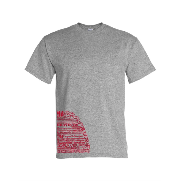 T-shirt de base gris