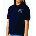 Navy kids' polo