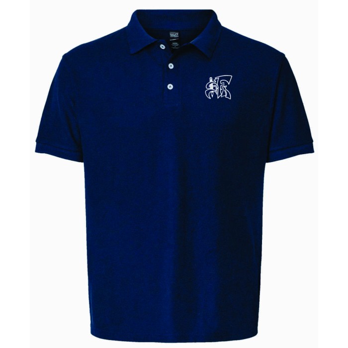 Polo adulte marine