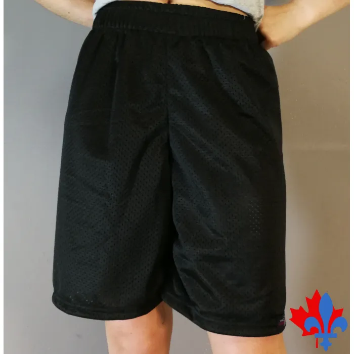Éducation physique: Short noir (nouveau tissu)