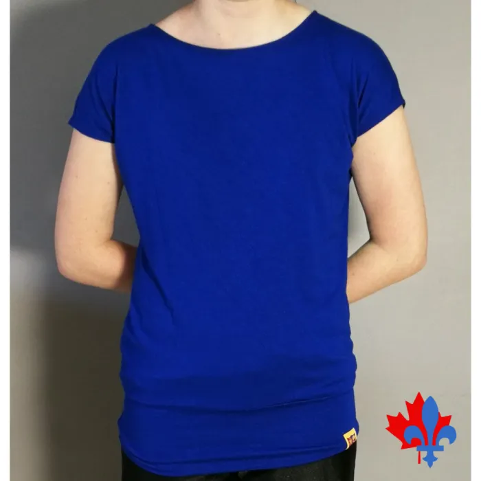 * LIQUIDATION * t-shirt ample bleu royal