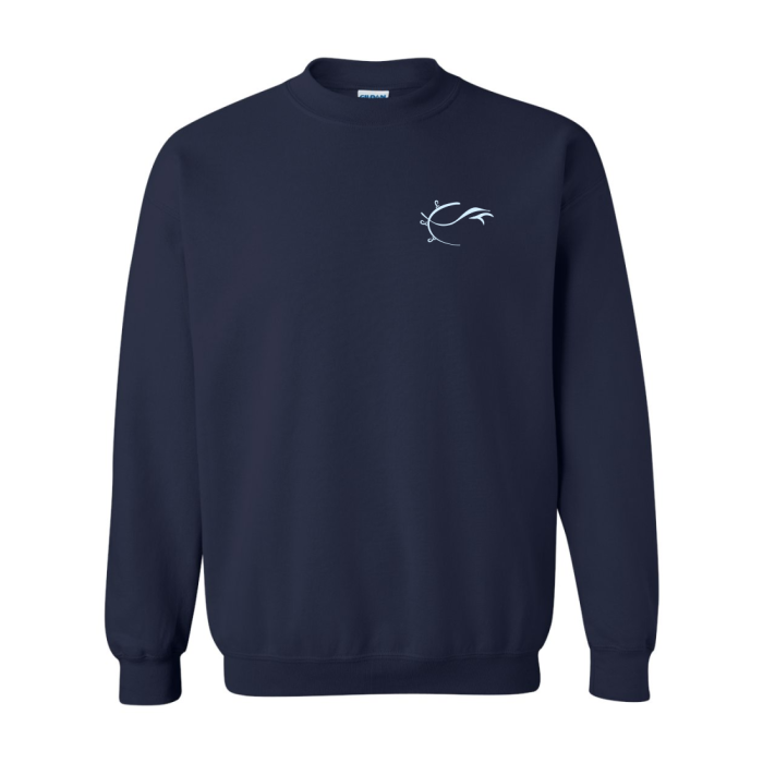 Navy crewneck