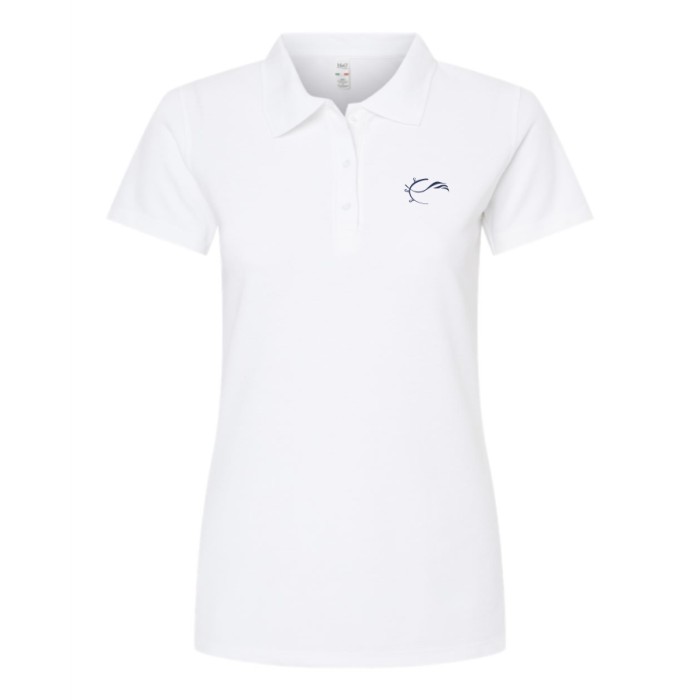 White fitted Polo 