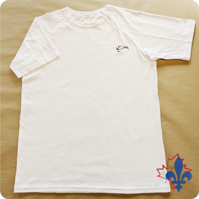 White Raglan 
