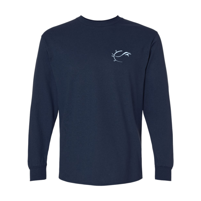 Navy long sleeve T-shirt 
