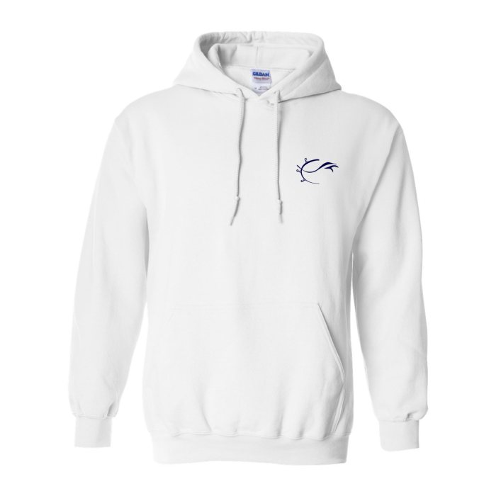 White hoodie