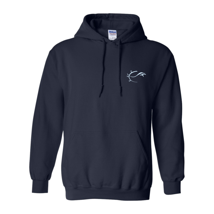 Navy hoodie