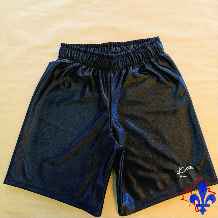 Black gym short